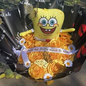Yellow SpongeBob Party Bouquet